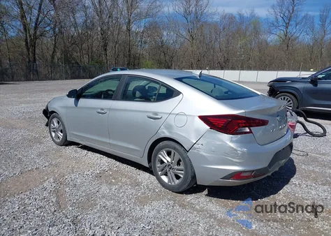 2019 Hyundai Elantra Sel from USA, damaged, VIN 5NPD84LF1KH414072